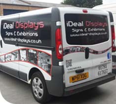 Graphics Livery designed, printed, supplied and fitted by Ideal Displays