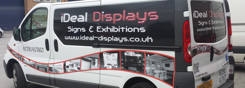Full Vehicle wrapping service from Ideal Displays