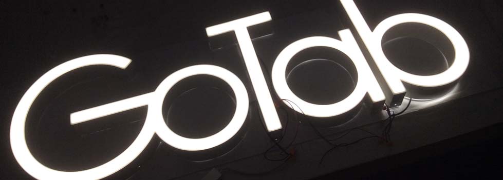 Illuminated Signage supplied by Ideal Displays